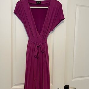 Elegant Jewel tone Max & Cleo Wrap Dress